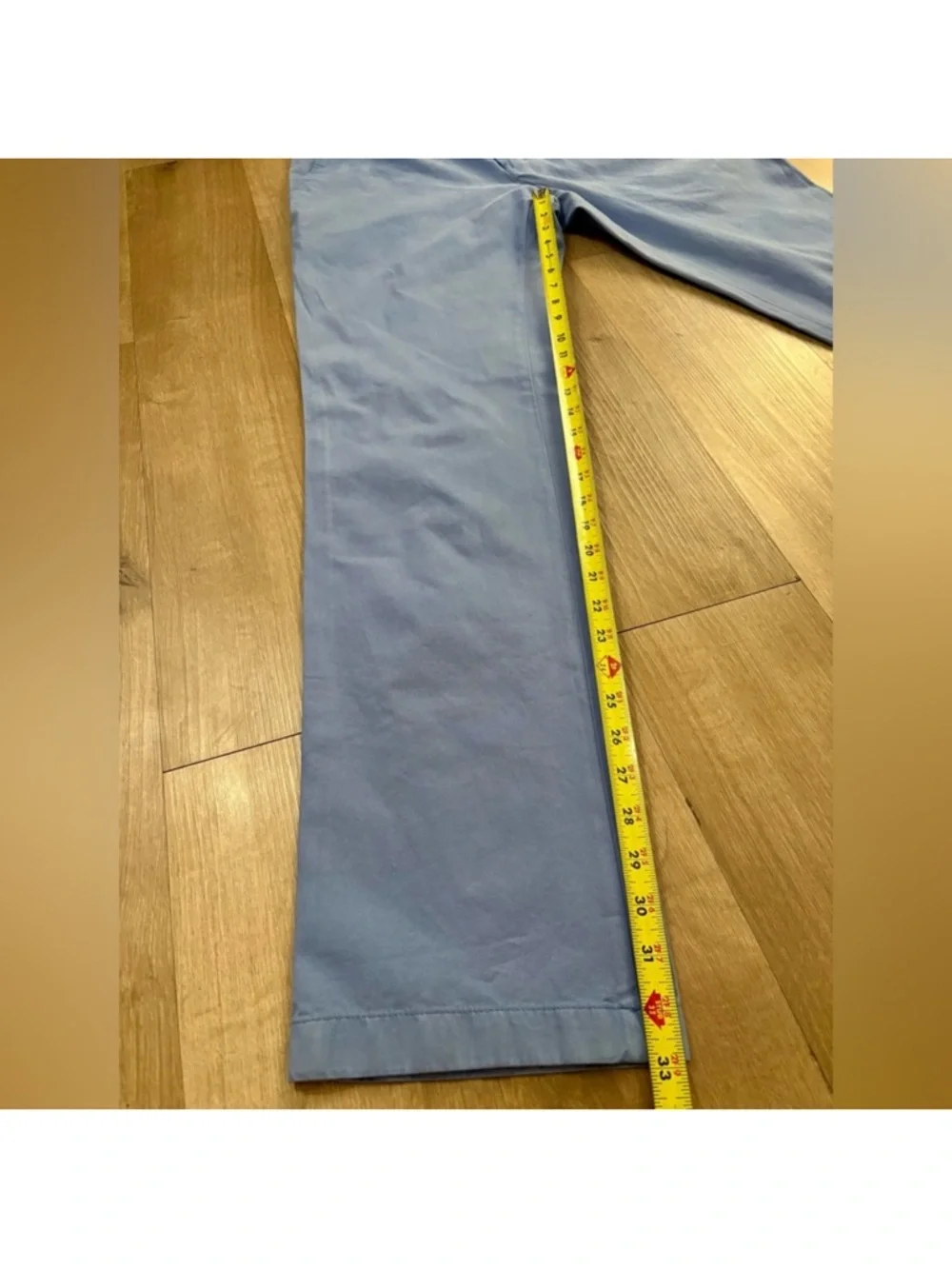 Men’s J. McLaughlin Blue Chino Pants - Size 34 - Picture 4 of 6